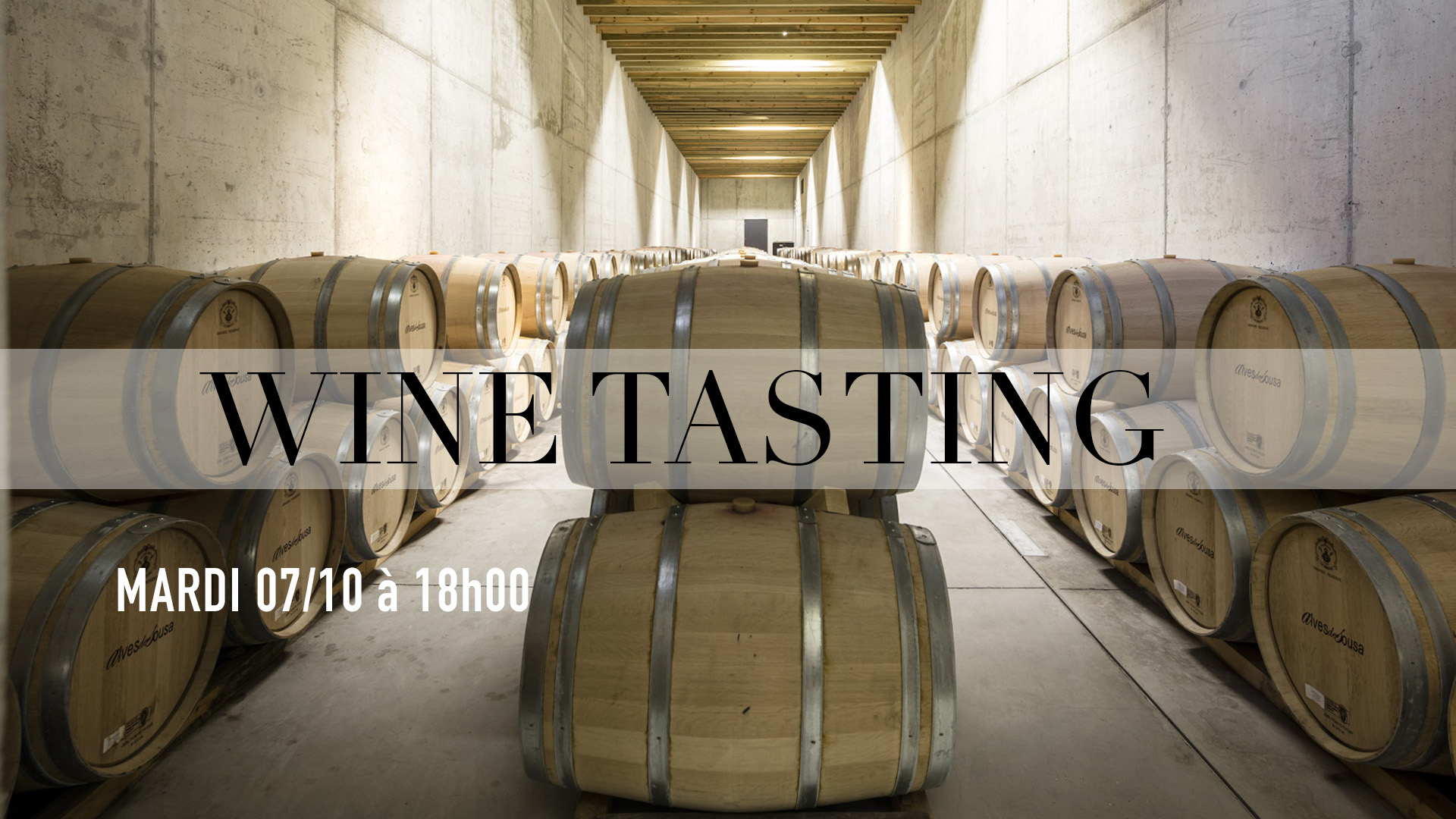 07/10 WINE TASTING avec Patricia Alvez du domaine Quinta da Gaivosa @The Wine Club